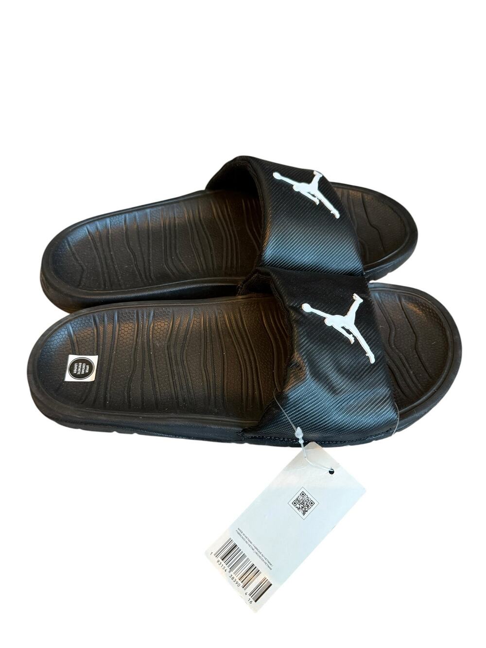 Nike Air Jordan Break Slide Sandals Black White Size 8 Men’s AR6374-010 NWT